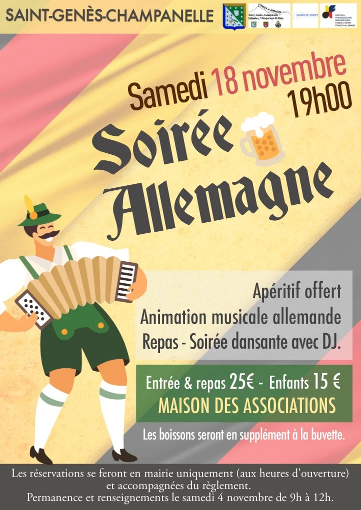 Journées franco-allemandes novembre 2023 Affiche 01