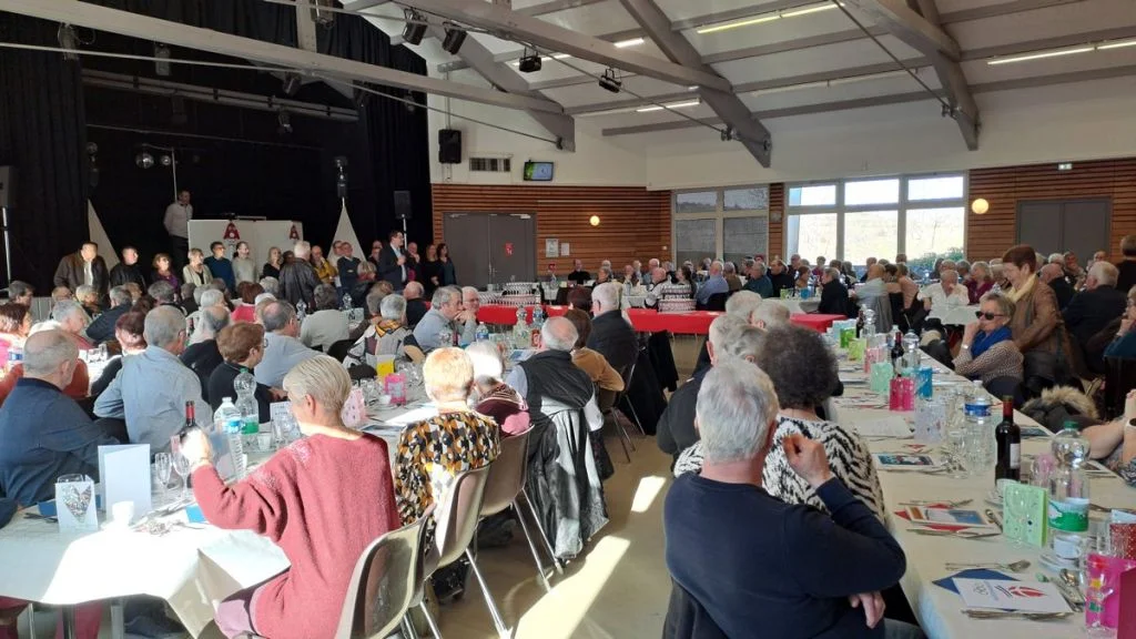 Repas du CCAS, janvier 2024, discours de Christophe Vial