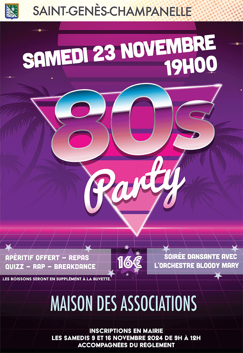 soirée années 80