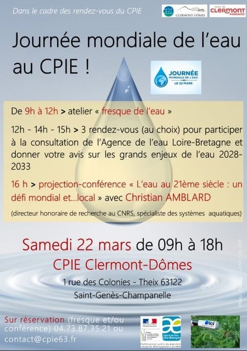 Journée mondiale de l'eau au CPIE