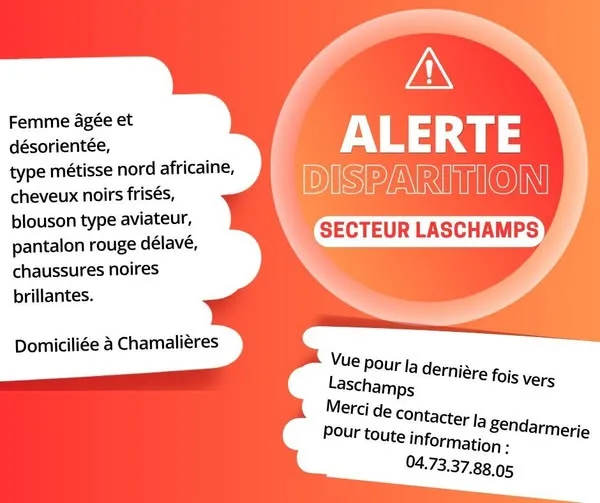 Alerte disparition