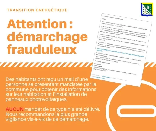 Démarchage frauduleux